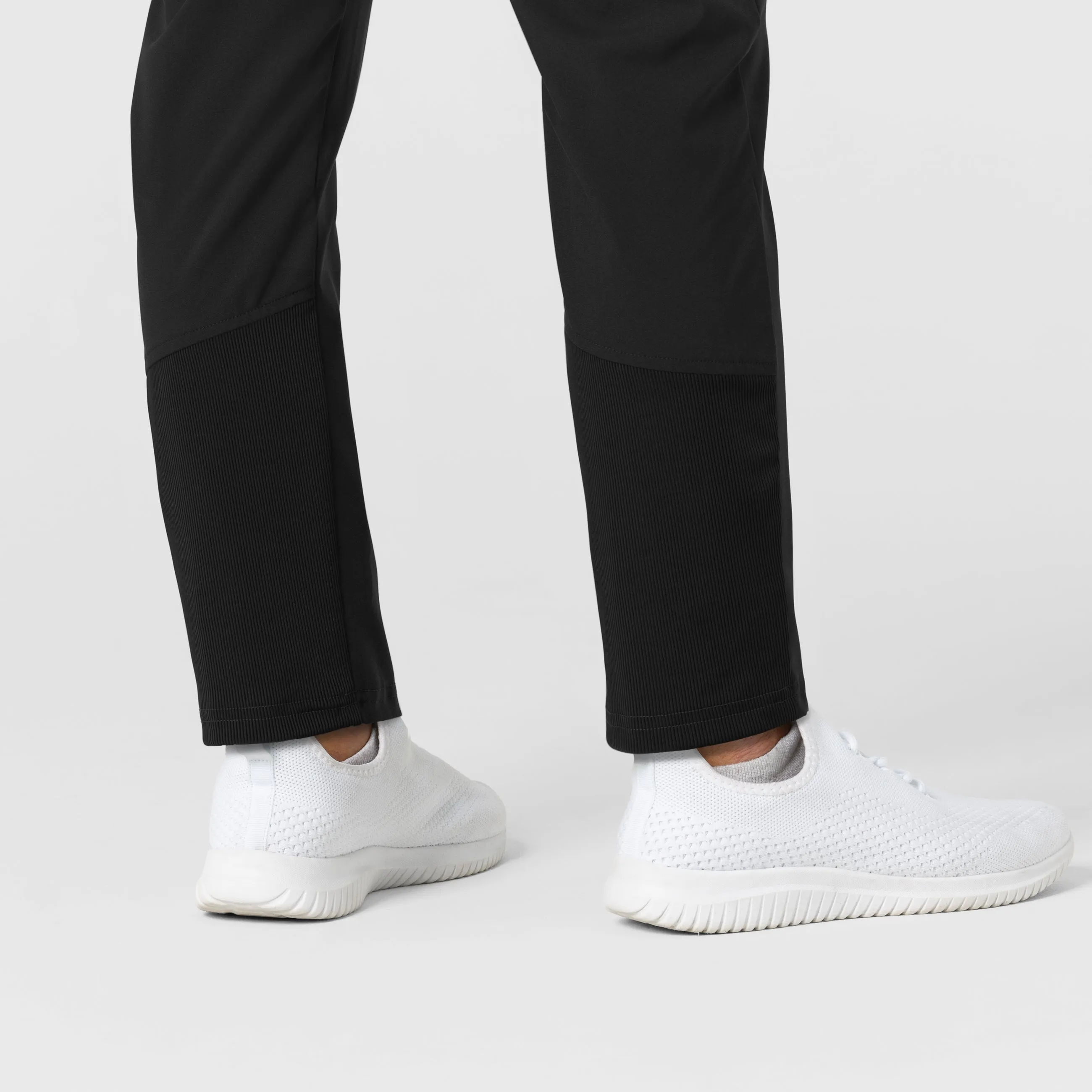 W123 5045 Flex-n-Reach Track Scrub Pants Black
