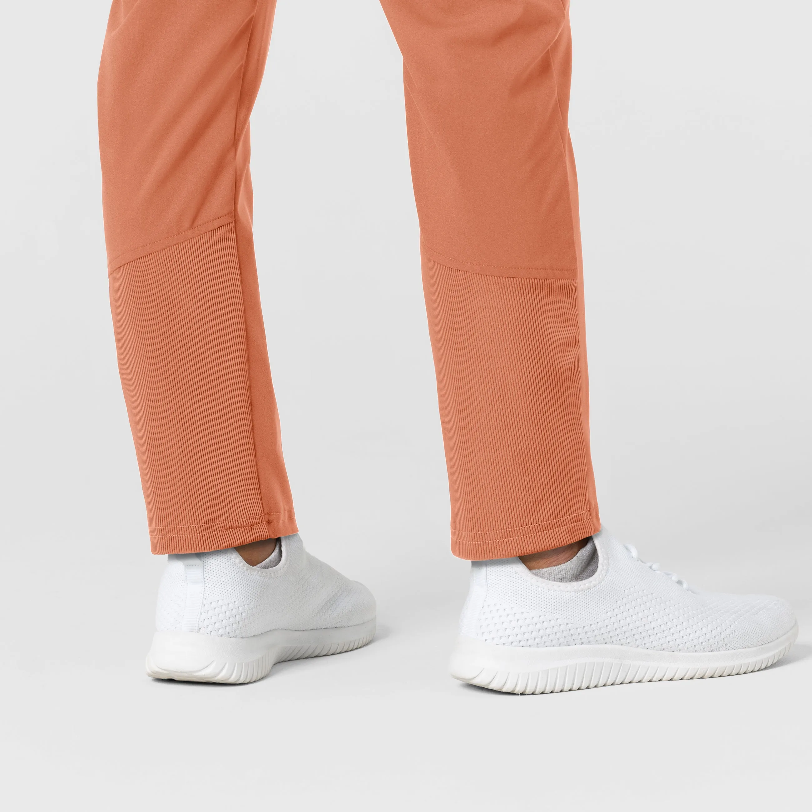 W123 5045 Flex-n-Reach Track Scrub Pants Terracotta