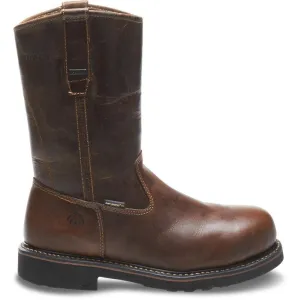Wolverine Men's Brek Durashocks Waterproof Wellington Steel Toe EH Work Boot