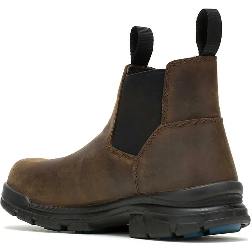 Wolverine Men's Durashocks Icon Comp Toe WP Romeo Work Boot -Brown- W241102