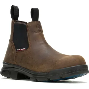 Wolverine Men's Durashocks Icon Comp Toe WP Romeo Work Boot -Brown- W241102