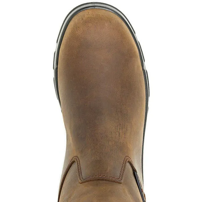 Wolverine Men's Durashocks Icon Comp Toe WP Wellington Work Boot -Brown- W241104