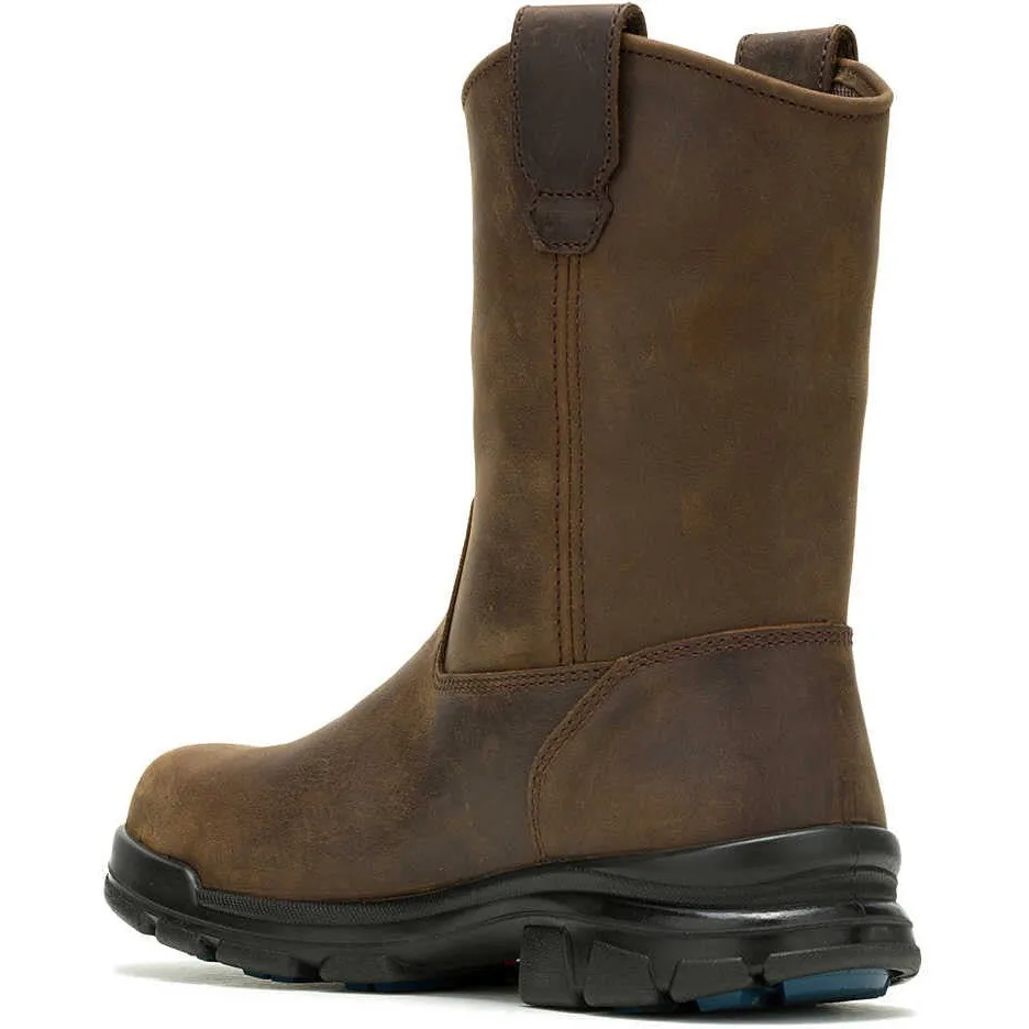 Wolverine Men's Durashocks Icon Comp Toe WP Wellington Work Boot -Brown- W241104