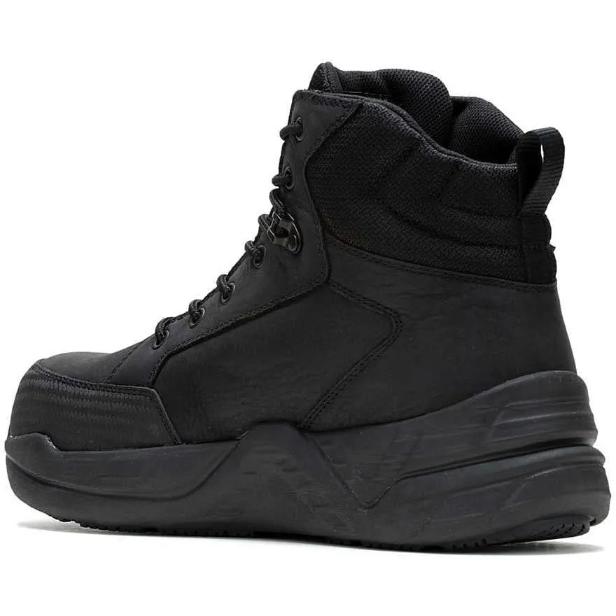 Wolverine Men's ProShift LX 6" Soft Toe WP Work Boot- Black- W240001