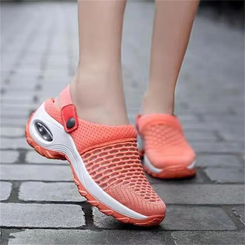 Women's Air Cushion Slip On Orthopedic Walking Shoes