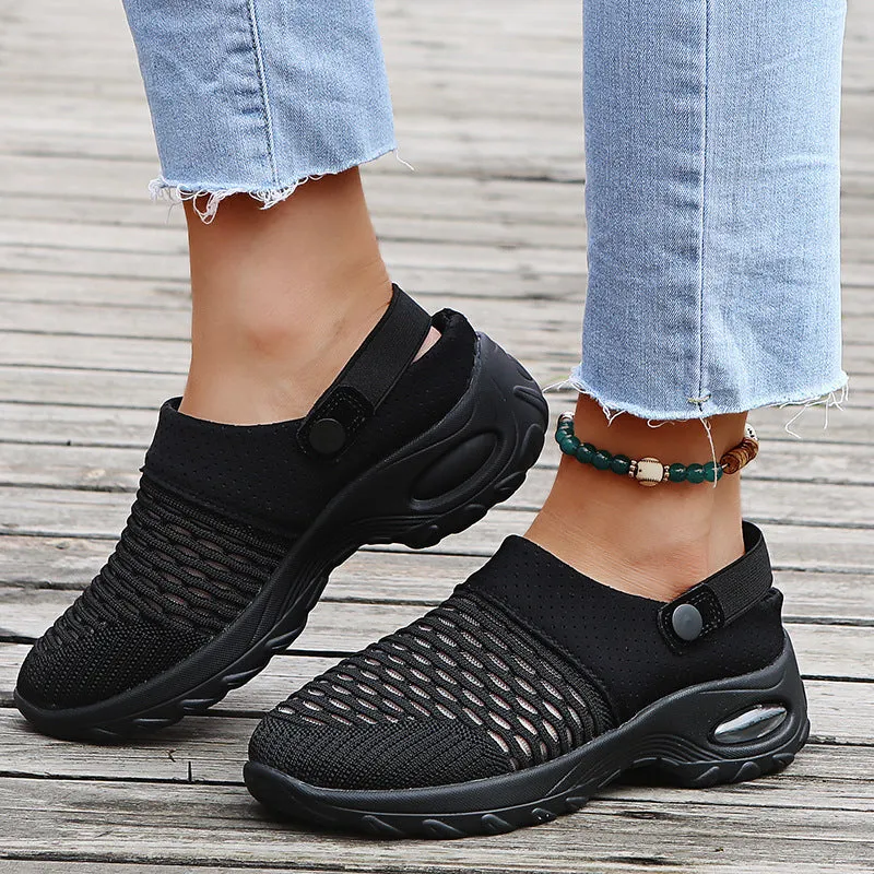 Women's Air Cushion Slip On Orthopedic Walking Shoes