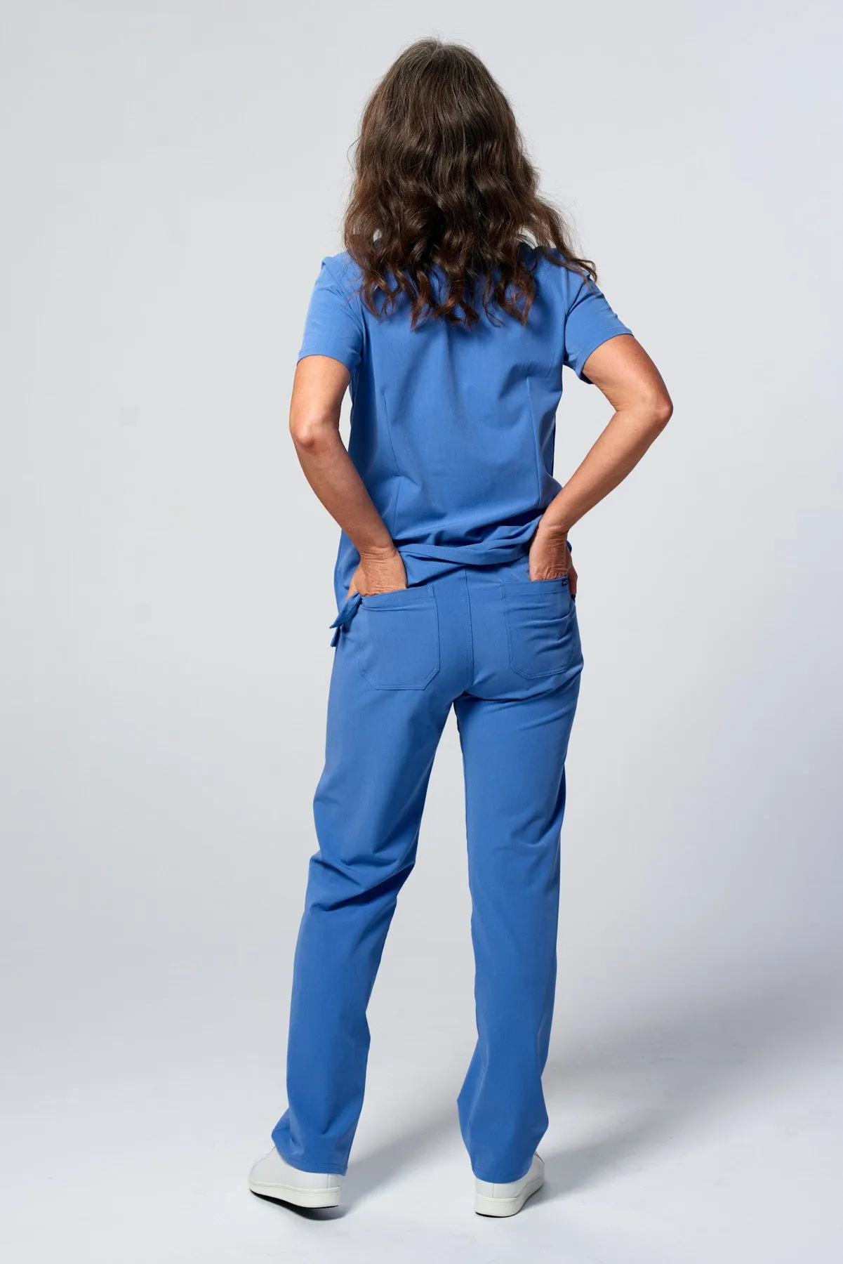 Women's Essential Straight-Cut Scrub Pants