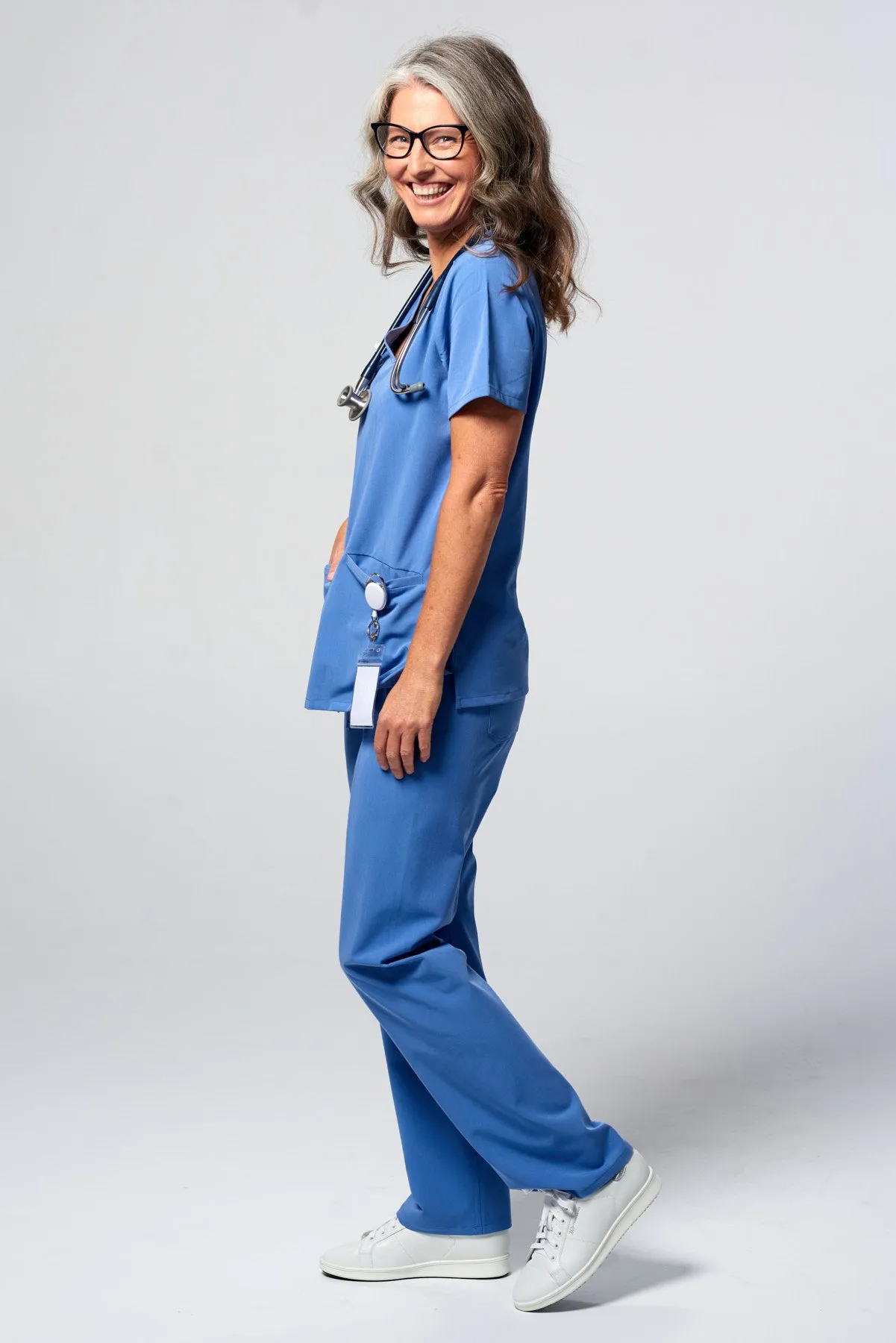 Women's Essential Straight-Cut Scrub Pants