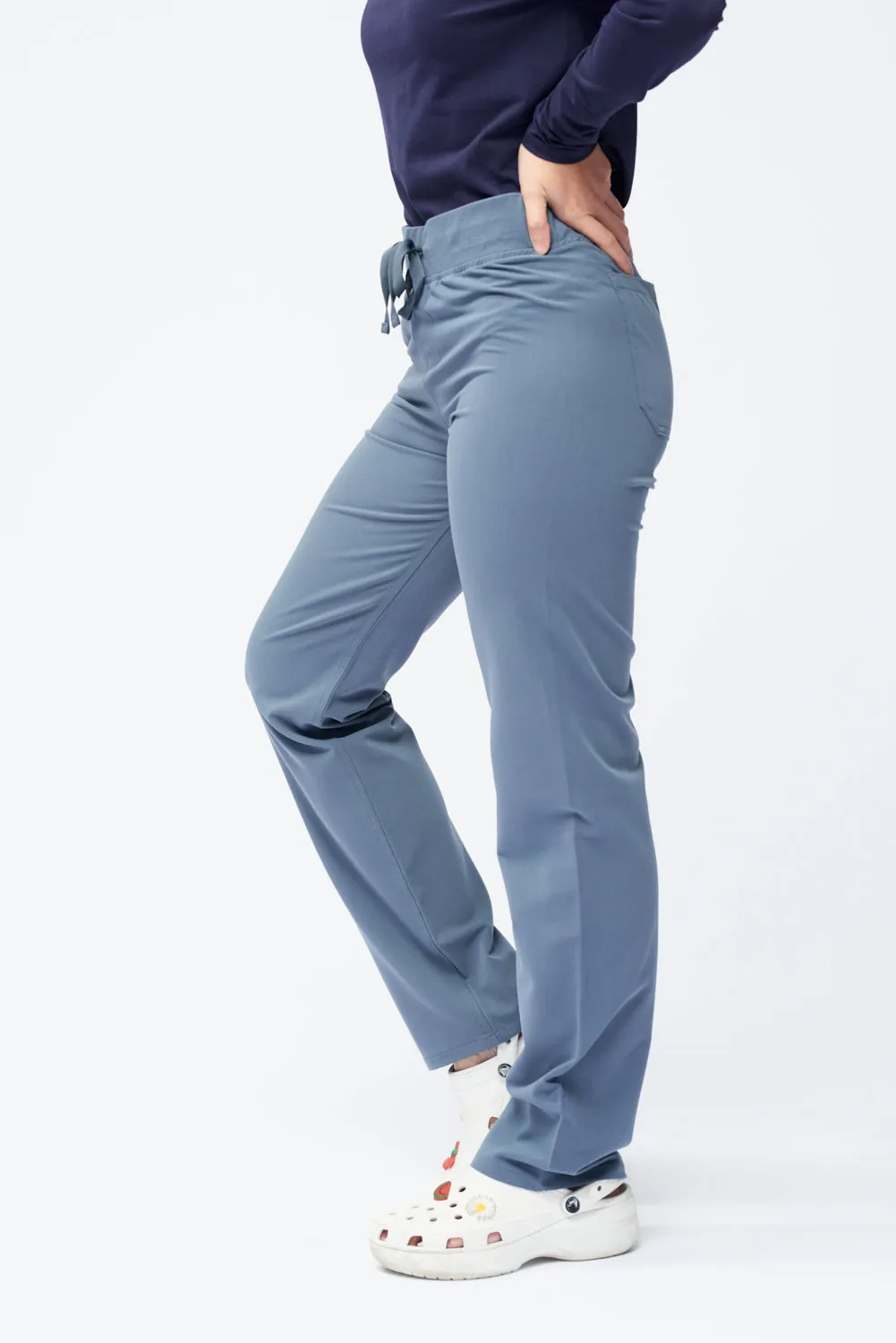 Women's Essential Straight-Cut Scrub Pants