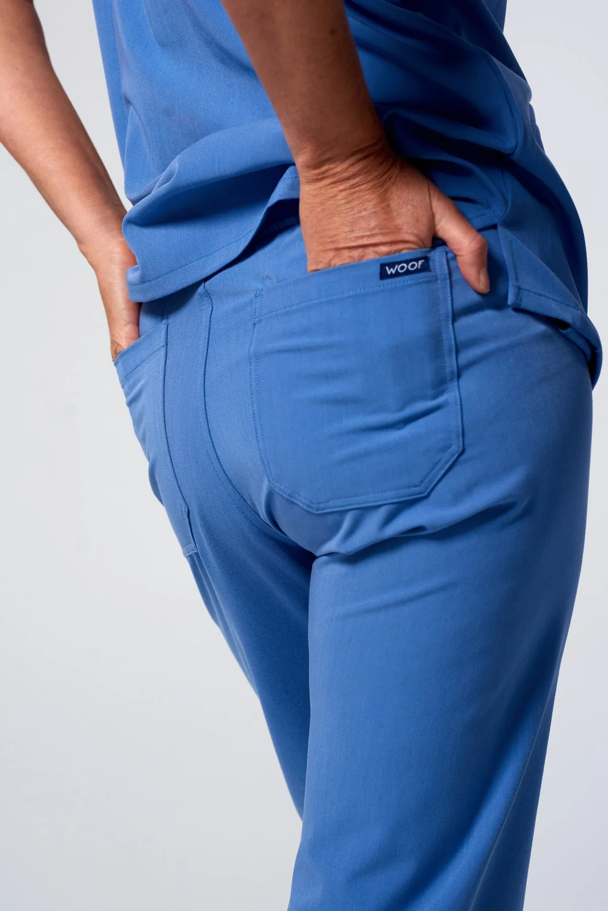 Women's Essential Straight-Cut Scrub Pants