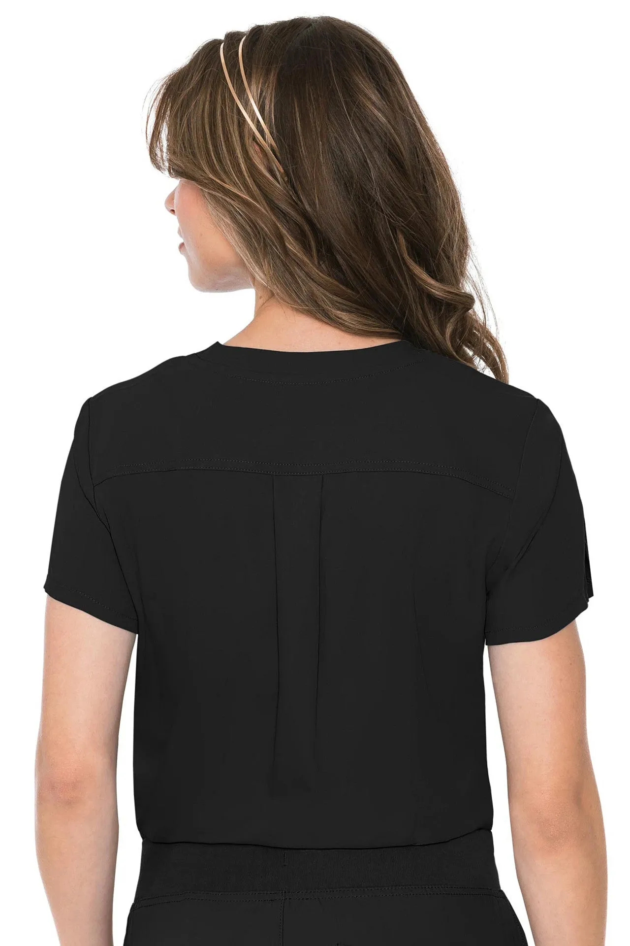 Women's Med Couture Insight One Pocket Tuck-In Top