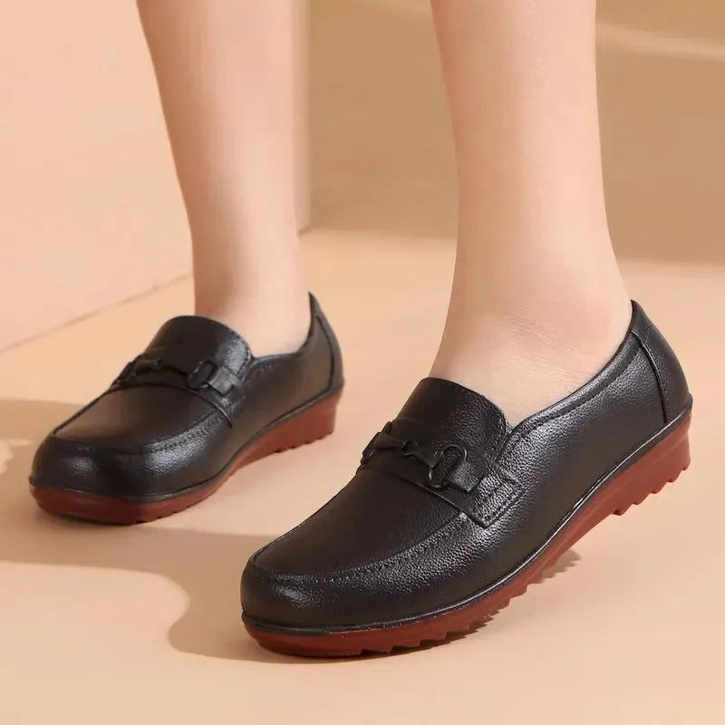 Women's Water Shoes Kitchen Work Shoes Outer Wear Short Rain Boots Water Boots Women's Waterproof Non-slip Rubber Shoes Comfortable Mother Shoes