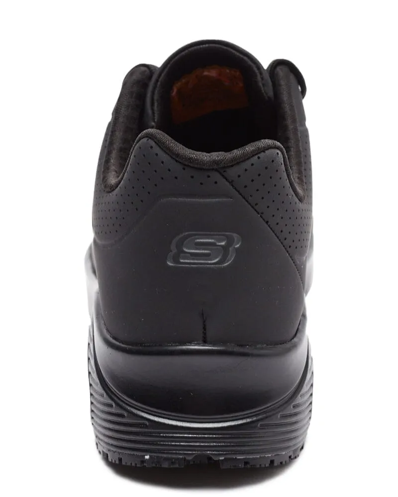 Womens Work Relaxed Fit Uno SR Wide Fit - Black