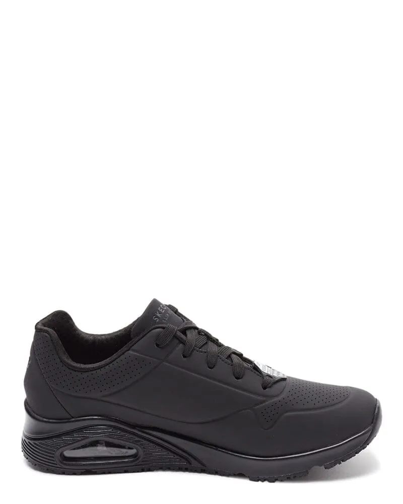 Womens Work Relaxed Fit Uno SR Wide Fit - Black