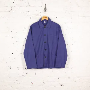 Work Chore Over Shirt - Blue - L