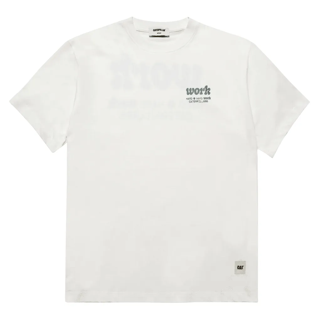 Work t-shirt - Bone