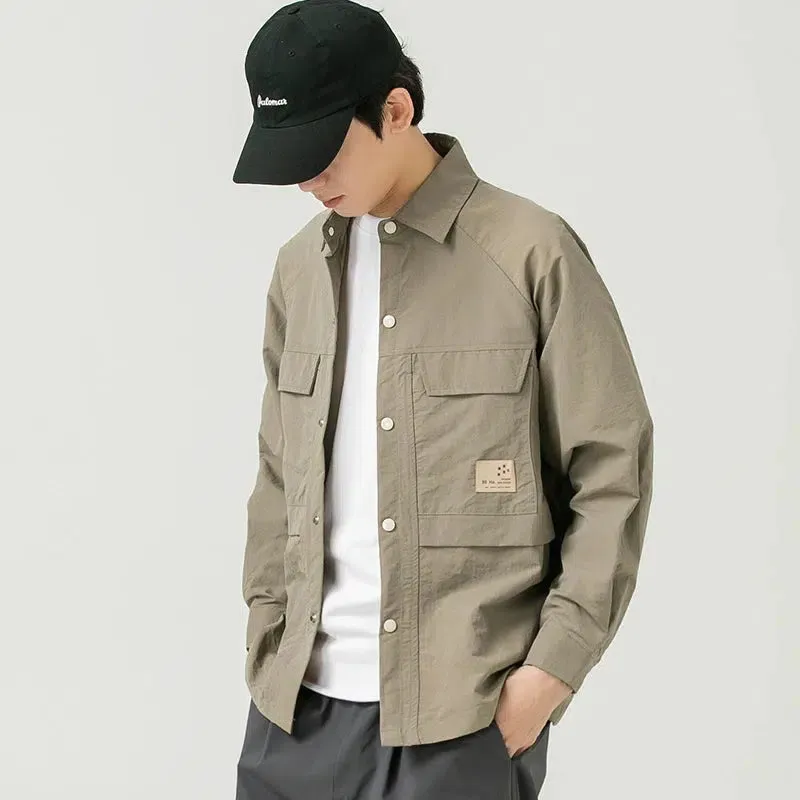 Workwear Fit Cargo Overshirt