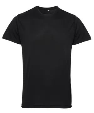 WORKWEAR SAMPLE SALE 2024 - TR010 Tri Dri  Performance Top - Black - Size Small