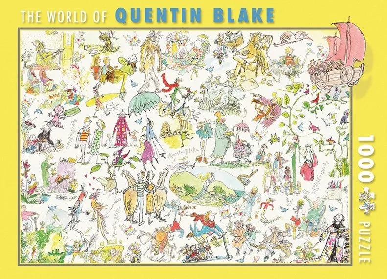World of Quentin Blake: 1000-Piece Jigsaw Puzzle