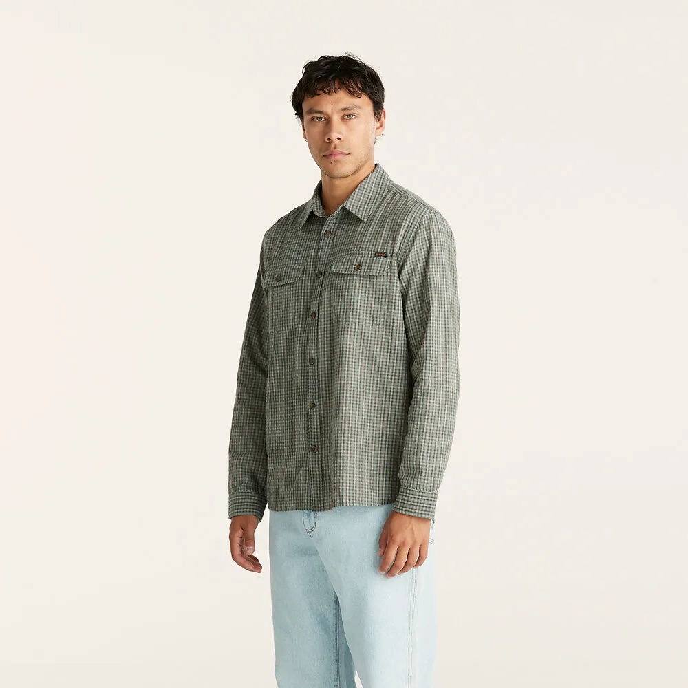 WRANGLER PARALLELS SHIRT GREEN CHECK