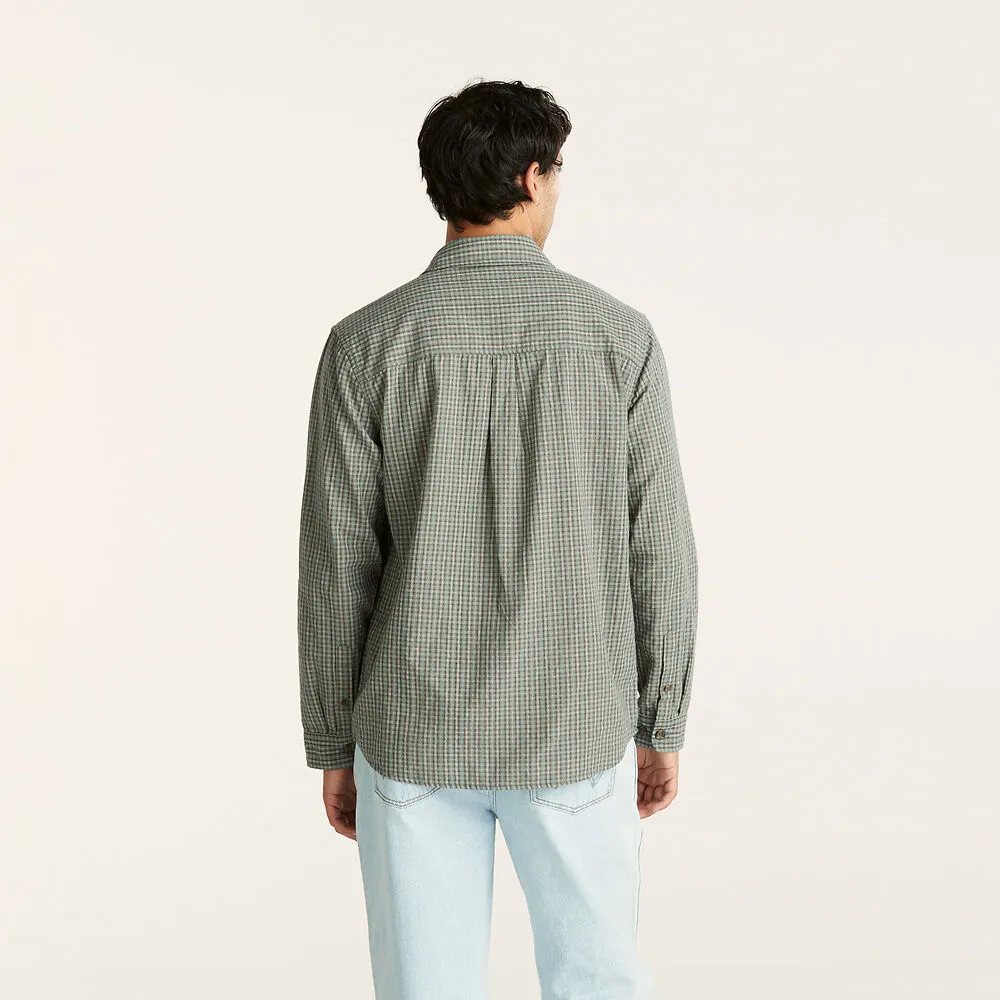 WRANGLER PARALLELS SHIRT GREEN CHECK