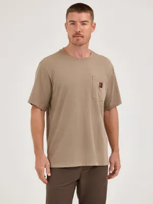 Wrangler® RIGGS Workwear® Short Sleeve Pocket T-Shirt - Dark Khaki - 112361164