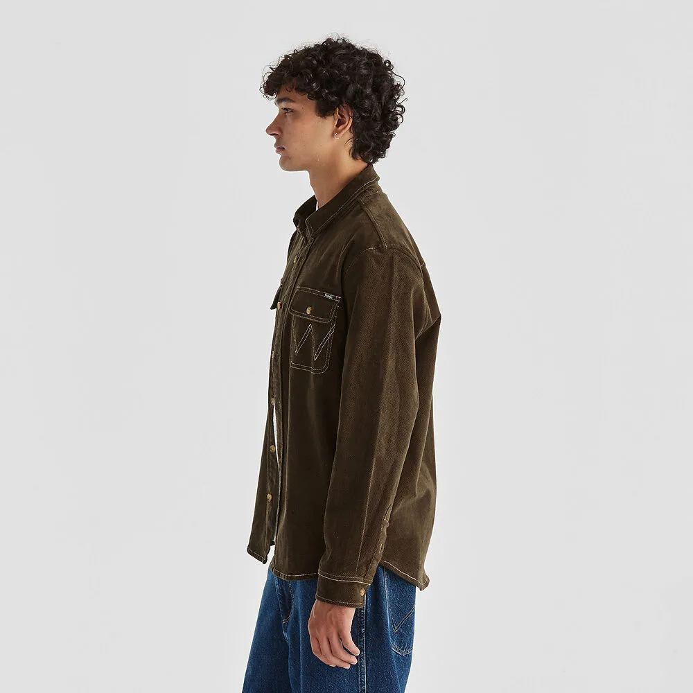 WRANGLER TRADE SHACKET DARK FOREST