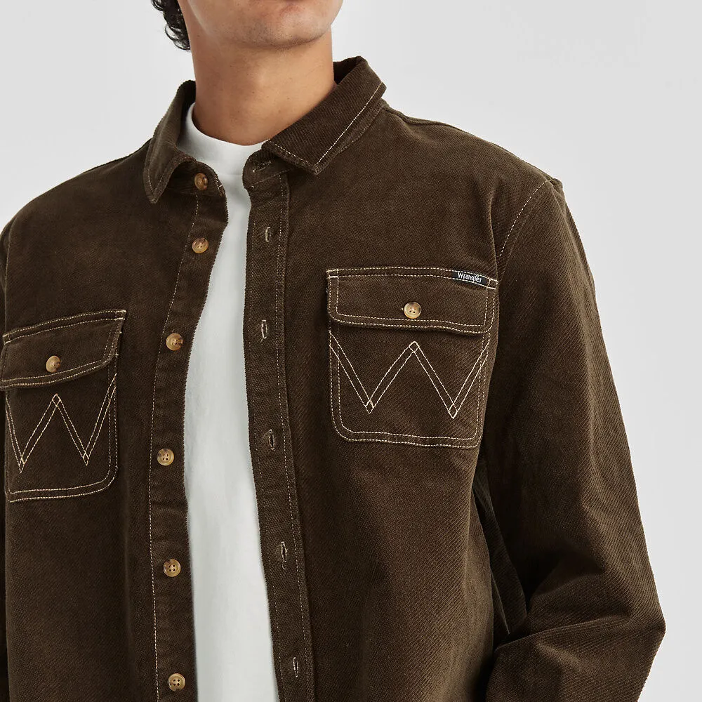 WRANGLER TRADE SHACKET DARK FOREST