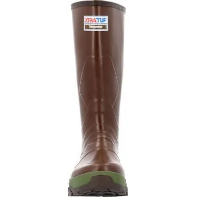 Xtratuf Men's Altitude Legacy 15" Waterproof Slip Resist Work Boot- Brown- XMLA900