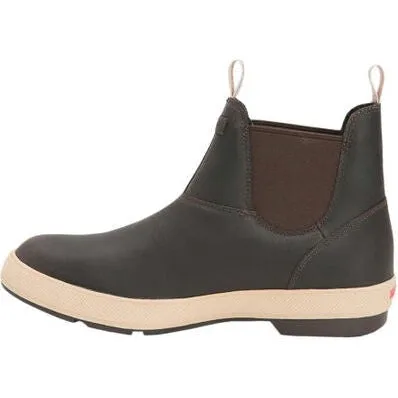 Xtratuf Men's Legacy Waterproof Slip Resis Leather Chelsea Boot -Brown- LCM900