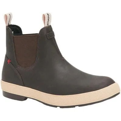 Xtratuf Men's Legacy Waterproof Slip Resis Leather Chelsea Boot -Brown- LCM900
