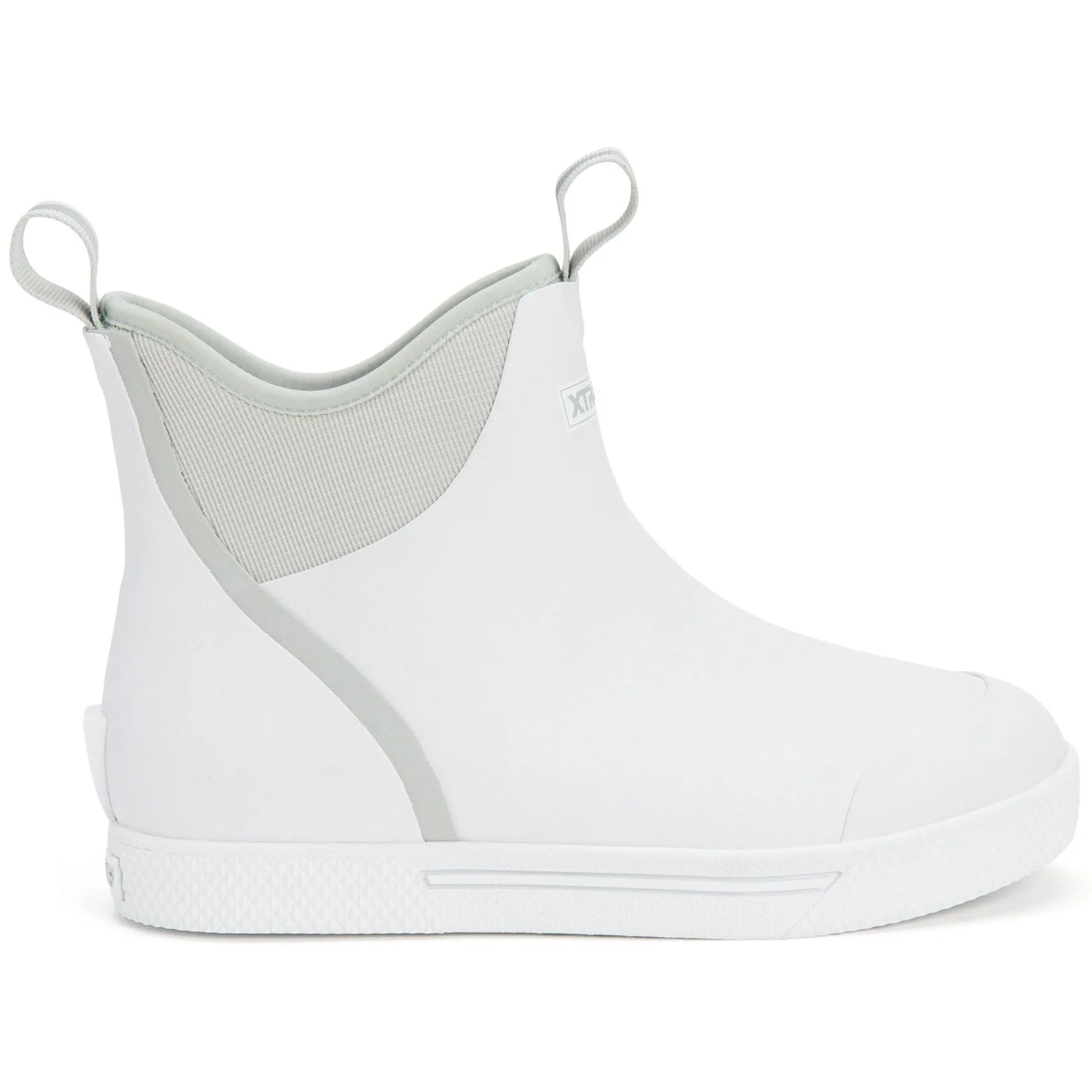 Xtratuf Men's Wheelhouse 6" Ankle Deck Waterproof Boot - White - XMW-100