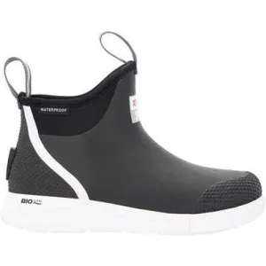 Xtratuf Women's Ankle 6" Waterproof Sports Deck Boot -Black- ADSW000
