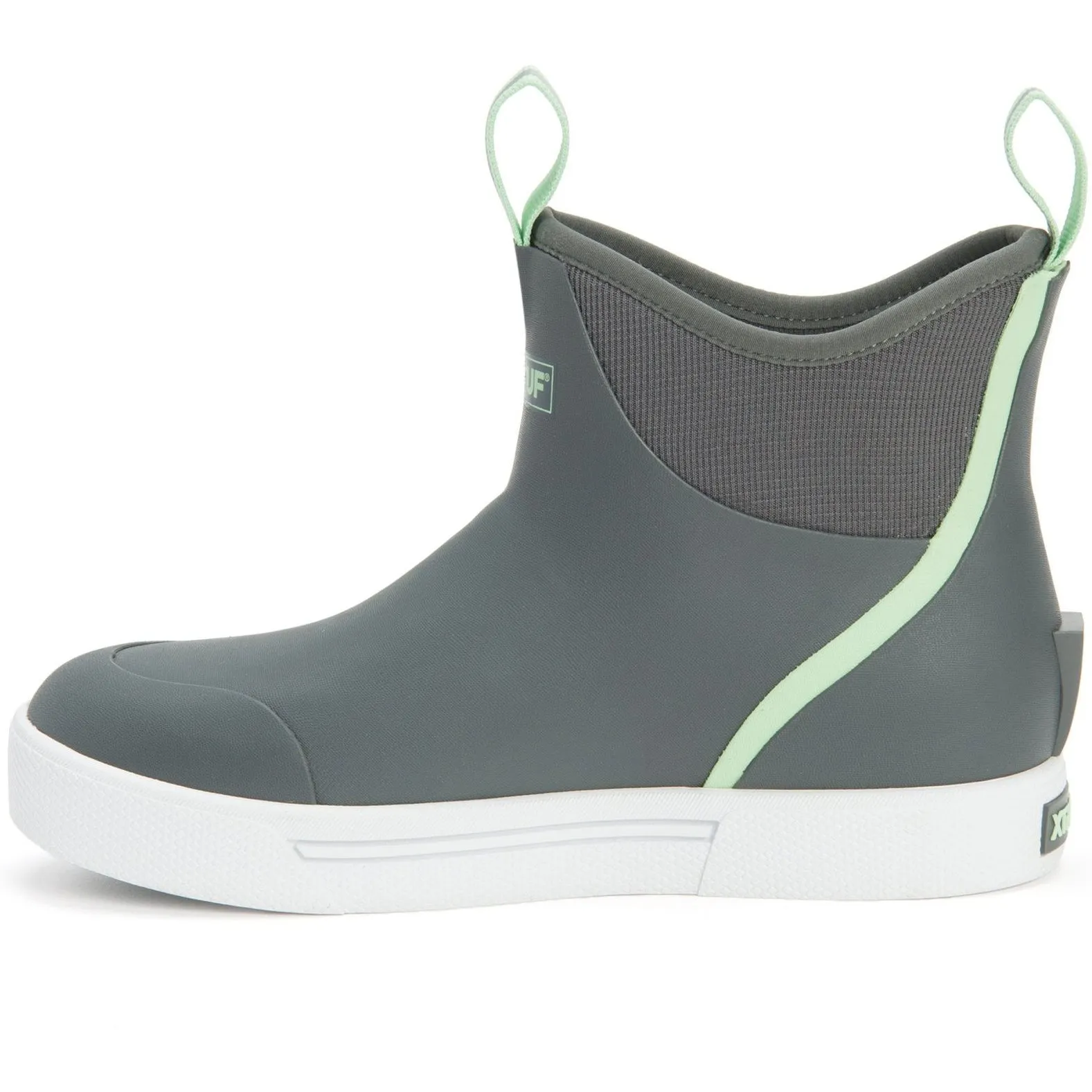 Xtratuf Women's Wheelhouse 6" Ankle Deck Waterproof Boot - Gray - XWW-700