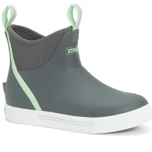 Xtratuf Women's Wheelhouse 6" Ankle Deck Waterproof Boot - Gray - XWW-700